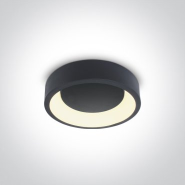 ONE Light LED Dekorative Plafo Round CCT V - Deckenleuchte - Ø 30 x 8 cm - 20W LED inkl. - anthrazit