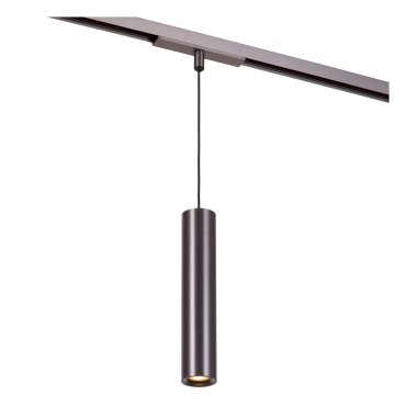 Lucide Linial Luxus - magnetisches Schienensystem - Hängelampe - Ø 4 x 170 cm - 8W LED inkl. - Dimmfunktion und einstellbare Lichtfarbe über die App - Schwarz matt Chrom