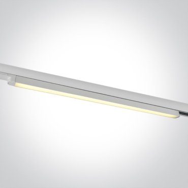 ONE Light LED Linear Track Light - 3-Phasen-Schienensystem - 121 x 3 x 3 cm - 25W LED inkl. - weiß - einstellbare Lichtfarbe