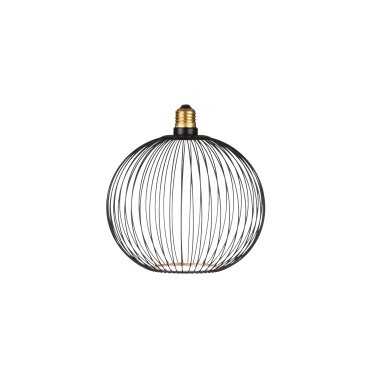 Segula Floating Globe Filo LED - Ø 18 cm - E27 - 5W dimmbar - 2200K - schwarz