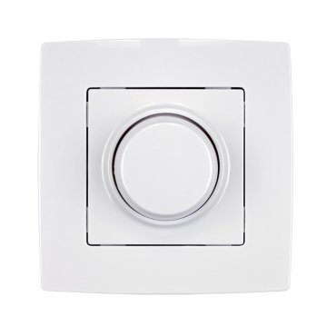 Elmark City - Einpoliger LED-Drehdimmer - 3 bis 300 Watt LED - weiß