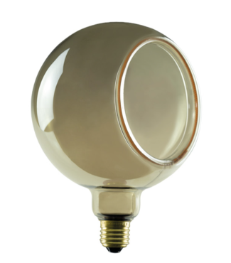 Segula LED-Lampe - Floating Globe Offen - Ø 15 x 20 cm - E27 - 6W dimmbar - 1900K - geräuchert