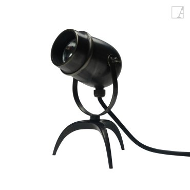 Authentage Micro Stativ Outdoor - Searchlight auf Stativ - 7 x 10 x 22 cm - IP55 - Bronze