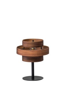 ETH Walnut - Tischleuchte - Ø 31 x 38 cm - braun