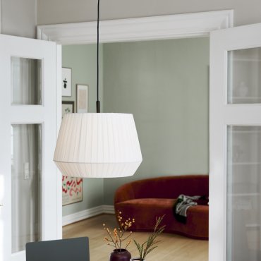 Nordlux Dicte 40 - Hängelampe - Ø 40 x 28 cm - weiß