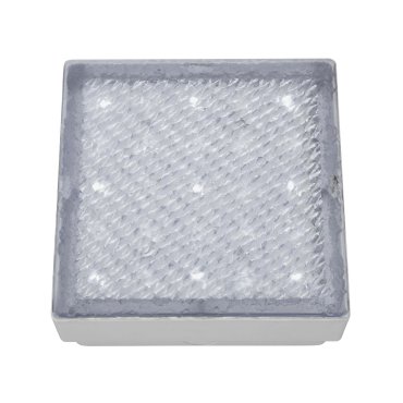 Searchlight LED Outdoor - Bodenstrahler für den Außenbereich - 8 x 8 x 6,4 cm - 0,54W LED inkl. - IP68 - transparent
