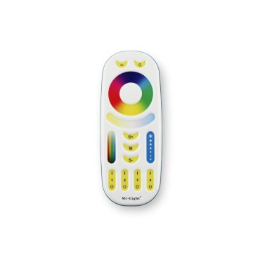 KLUS 4-Zonen-Fernbedienung - RGB+CCT LED-Streifen - Weiß