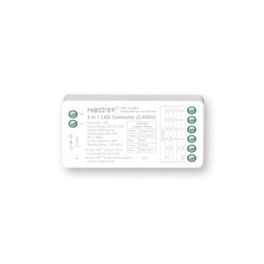 KLUS LED-Controller MONO, CCT, RGB, RGBW, RGBW+CCT - 5-in-1 - 12 bis 48V - 288W