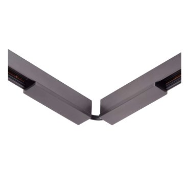 Lucide Linial - magnetisches Schienensystem - flexibler elektrischer Verbinder - schwarz matt Chrom
