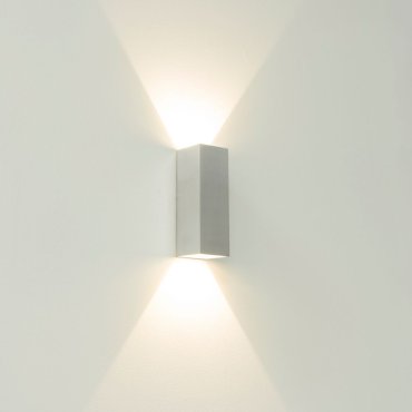 Artdelight Vegas - Wandleuchte - 5 x 5 x 15 cm - 2 x 1,5W LED inkl - IP65 - Aluminium