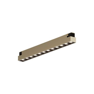 Lucide Linial Xenia – magnetisches Schienensystem – Strahler – 23,2 x 1,9 x 2,7 cm – 10W LED inkl. – Dimmfunktion und einstellbare Lichtfarbe über die App – Champagner