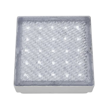 Searchlight LED Outdoor - Bodenstrahler für den Außenbereich - 15 x 15 x 7,6 cm - 1,5W LED inkl. - IP68 - transparent
