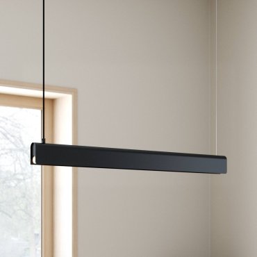 Design for the People Beau 100 - Hängeleuchte - 100 x 308,5 cm - 15W LED inkl. - schwarz