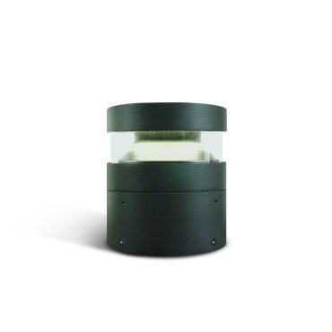 ONE Light Project Poller - Gartenleuchte - Ø 16 x 20 cm - 20W LED inkl. - IP65 - anthrazit - weiße Lichtfarbe