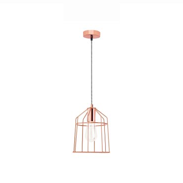 Nova Luce Peppino - Pendelleuchte - Ø 19 x 120 cm - Kupfer