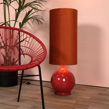 Lucide Esterad - Stehleuchte - Ø 34 x 100 cm - orange