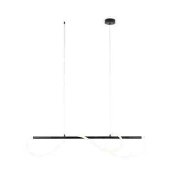 Maxlight Laguna - Hängeleuchte - 135 x 130 cm - 30W LED inkl. - schwarz