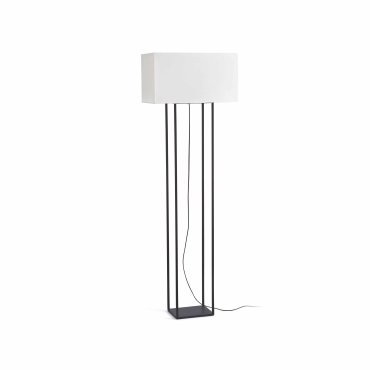 AUSSTELLUNGSSTÜCK - Faro Vesper - Stehleuchte - 135 cm - braun und beige