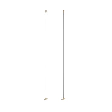 Lucide Linial – magnetisches Schienensystem – Aufhängeseil-Set – 5 x 1,4 x 200 cm – Champagner