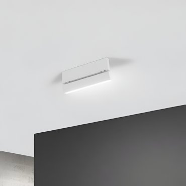 Nova Luce Pad - Deckenleuchte - 27,5 x 4 x 12,2 cm - 15W LED inkl. - weiß