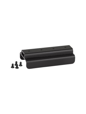 Nova Luce Verbinder für magnetisches Einbauprofil - 11 x 2,5 x 1,7 cm - schwarz