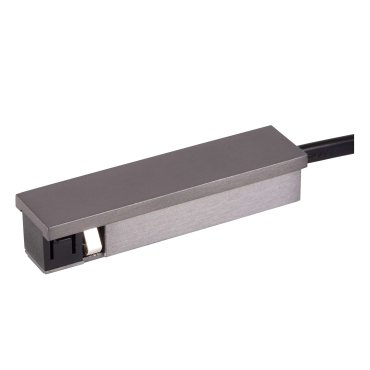 Lucide Linial - magnetisches Schienensystem - Einspeisung - Schwarz matt Chrom