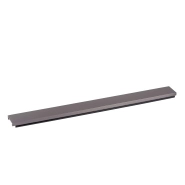 Lucide Linial – magnetisches Schienensystem – Abdeckplatte – 10 cm – Schwarz matt Chrom