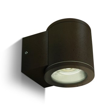 ONE Light - Außenwandleuchte - Ø 8 x 9 cm - IP54 - rostbraun