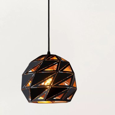 Lucide Malunga - Hängeleuchte - Ø 25 x 150 cm - schwarz