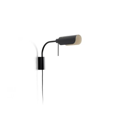 Faro Martinica S - Wandleuchte mit Schalter - 47,2 x 8 cm - schwarz