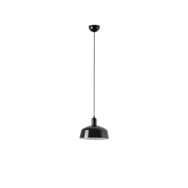 Faro Tatawin M - Pendelleuchte - Ø 25 x 211,5 cm - schwarz satiniert und schwarz glänzend