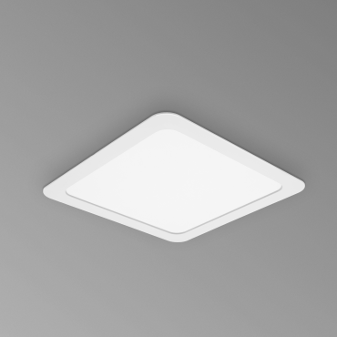 Century Italia P-Quadro CCT - Einbauspot - 120 x 120 mm, 100 x 100 mm Einbaumaß - 6W LED inkl. - weiß
