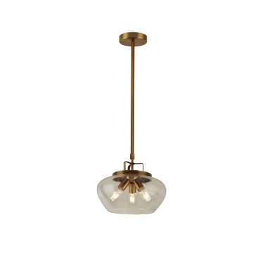 Searchlight Boule - Hängeleuchte - Ø 40 x 130 cm - Bronze