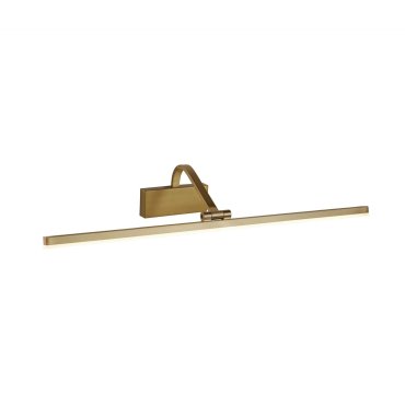 Searchlight LED Picture Lights - Wandleuchte - 70 x 11 cm - 17W LED inkl - gebürstetes Gold