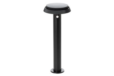 Integral LED True - solar-gartenleuchte mit bewegungsmelder - Ø 20 x 50 cm - 6W LED inkl. - einstellbare Lichtfarbe - IP65 - schwarz