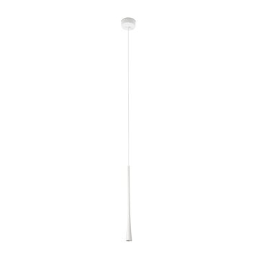 Faro Diana 400 – hängelampe – Ø 3,2 x 40 cm – 6W LED inkl. - mattweiß