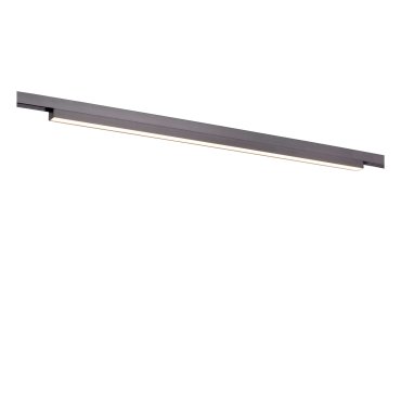 Lucide Linial Glyxx - magnetisches Schienensystem - Schienenstrahler - 60,2 x 1,9 x 2,7 cm - 20W LED inkl. - Dimmfunktion und einstellbare Lichtfarbe über die App - Schwarz matt Chrom