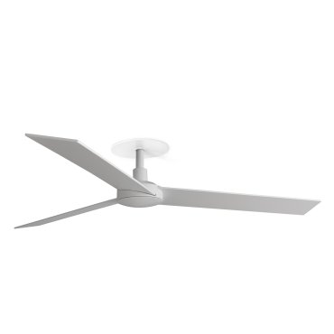 Faro Rudder L - Deckenventilator mit Einbaufassung - Ø 132 cm - matt weiß und esche