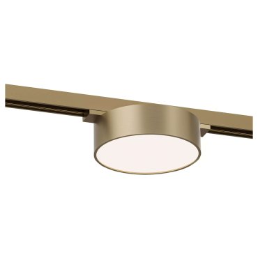 Lucide Linial Fixxt - magnetisches Schienensystem - Schienenstrahler - Ø 9,5 x 4,5 cm - 6W LED inkl. - Dimmfunktion und einstellbare Lichtfarbe über die App - Champagner