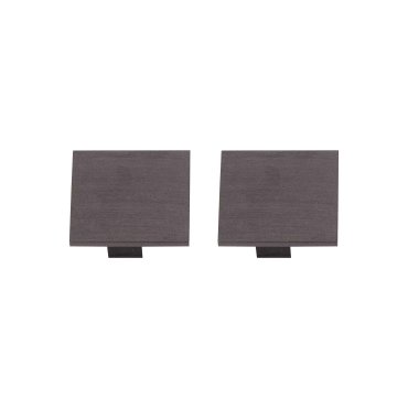 Lucide Linial - magnetisches Schienensystem - 2 Endkappen - Schwarz matt Chrom