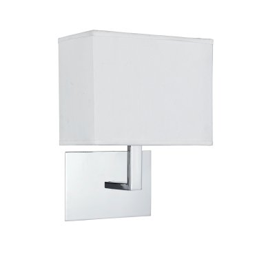 Searchlight Wall - Wandleuchte mit Schalter - 20 x 25,5 cm - Chrom