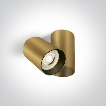 ONE Light Duplo - Aufbaustrahler - 11,6 x 5,8 x 9,5 cm - gold