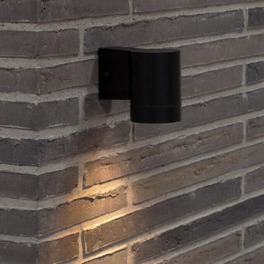 Nordlux Tin Maxi Down - Außenwandleuchte - 7,6 x 10,5 x 12,5 cm - IP54 - schwarz