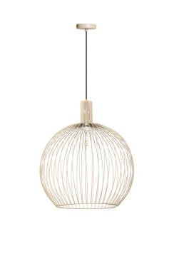 ETH Wire Sand – hängeleuchte – Ø 50 x 170 cm – sand