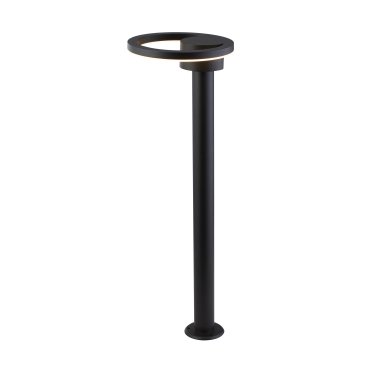 Searchlight Eakring - Gartenleuchte - Ø 24 x 73 cm - 12W LED inkl. - IP44 - schwarz