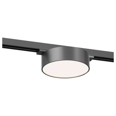 Lucide Linial Fixxt - magnetisches Schienensystem - Schienenstrahler - Ø 9,5 x 4,5 cm - 6W LED inkl. - Dimmfunktion und einstellbare Lichtfarbe über die App - Schwarz matt Chrom