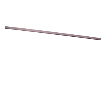 Lucide Linial - magnetisches Schienensystem - 2m Aufbauprofil - 1,9 x 1,8 cm - Schwarz matt Chrom