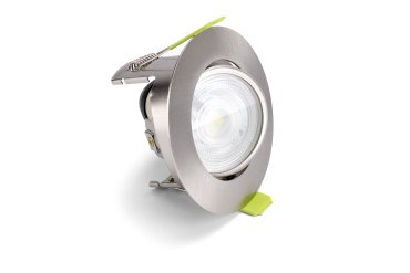 Integral LED Evofire 85 - einbauspot - Ø 85 mm, Ø 70 mm einbaumaß - satiniertes nickel