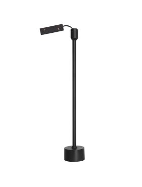 Nova Luce Ultra Slim - Verbindungsschlauch mit Stromanschluss - 2,3 x 37,3 cm - schwarz