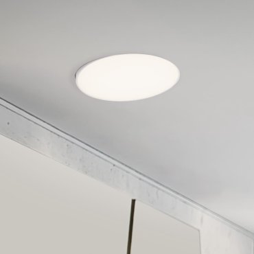 Nova Luce Perfect Profile Trimless - Einbaustrahler mit Fernbedienung (inkl.) - Ø 600 mm, 670 mm Einbaumaß - 40W dimmbare LED inkl. - 2700K-6000K - weiß